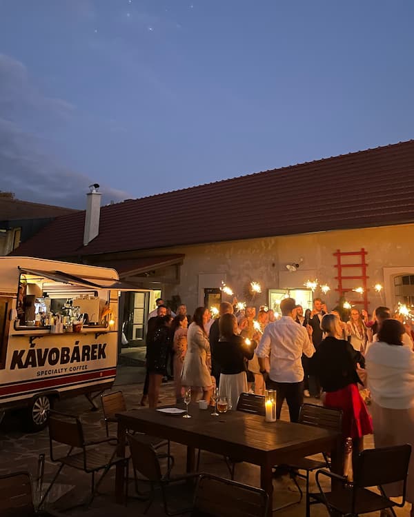 Svatba s kávobárkem